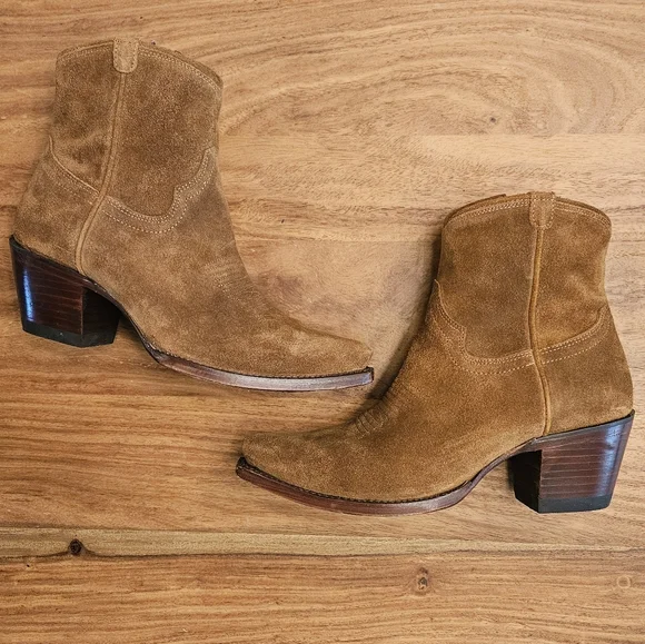 Tecovas The Daisy Brown Suede - 7